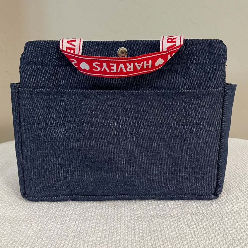 HARVEYS SEATBELT BAGS ~ Move n Go Purse Organizer in Denim - NEW!